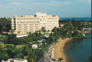 Coastal resort, shot on film